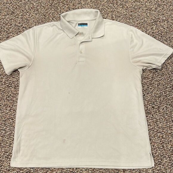 Mens PGA TOUR golf tee white - Picture 1 of 5